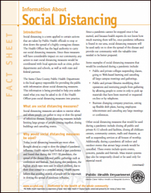 Information About Social Distancing
