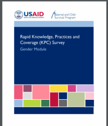 Rapid Knowledge, Practices and Coverage (KPC) Survey Gender Module