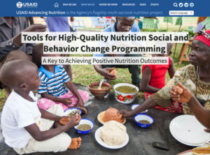 Tools for High-Quality Nutrition Social and Behavior Change Programming