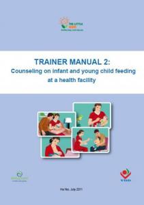 Trainer Manual – Counseling on Infant and Young Child Feeding at a Health Facility
