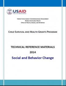 Technical Reference Material: Social and Behavior Change