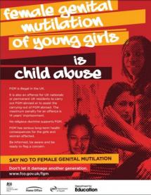 Female Genital Mutilation of Young Girls is Child Abuse