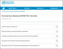 Questions and Answers about the COVID-19 Vaccine