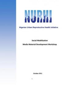 Social Mobilization Media Material Development Workshop