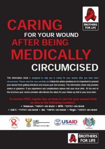 Caring for Your Wound after Being Medically Circumcised [Pamphlet]