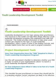 Youth Leadership Development Toolkit