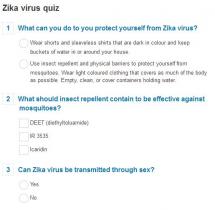 Zika Virus Quiz