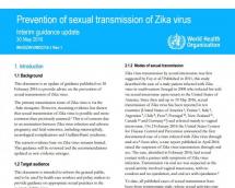 Prevention of Sexual Transmission of Zika Virus